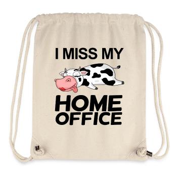 Home Office Spruch lustig - Stanley/Stella recycelter Gym Bag - Naturweiß - Vorne