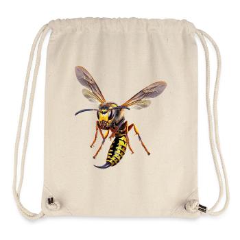 Deutsche-Wespe - Stanley/Stella recycelter Gym Bag - Naturweiß - Vorne