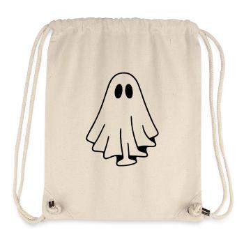 Hushed Ghost in Draped Cloak - Stanley/Stella Recycled Gym Bag - natural - Front