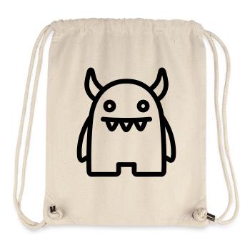 Ungeheuer - Stanley/Stella recycelter Gym Bag - Naturweiß - Vorne