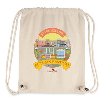 Gilmore Girls Herbstfest Stars Hollow - Stanley/Stella recycelter Gym Bag - Naturweiß - Vorne