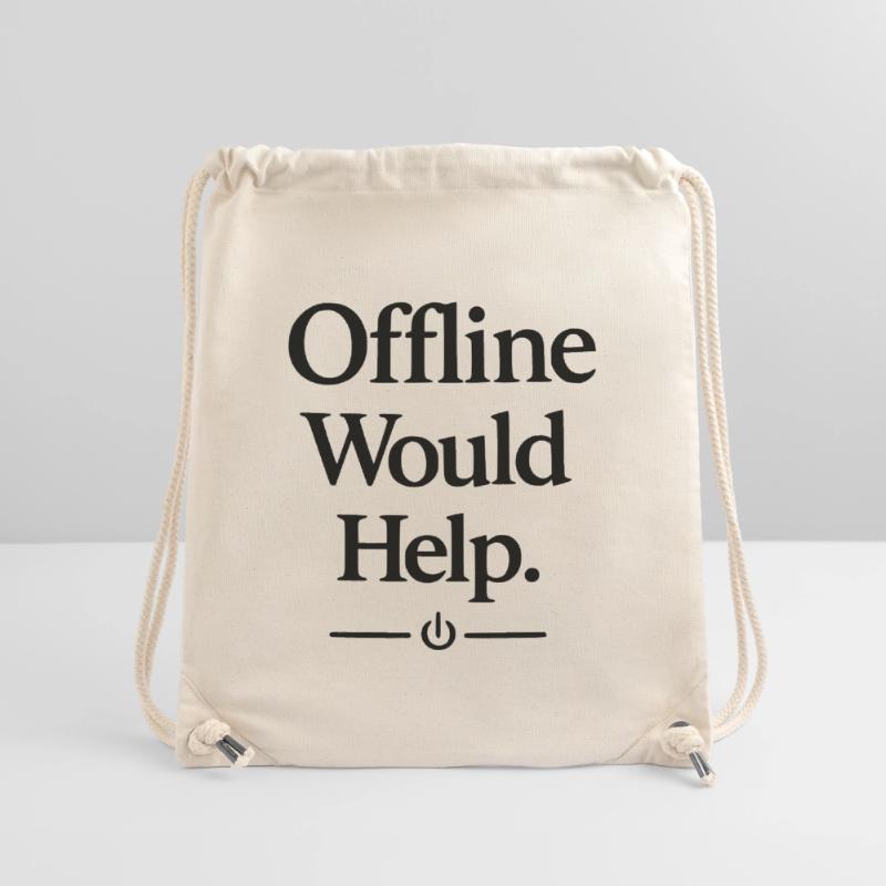 Offline Would Help Stanley/Stella Recycled Gym Bag