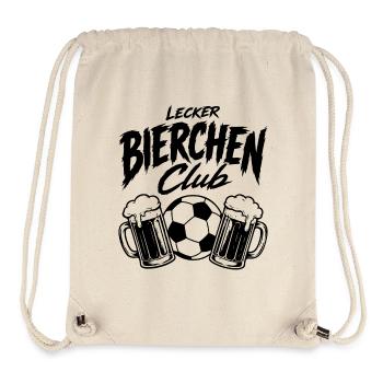 Lecker Bierchen Club Fußball Edition - Stanley/Stella recycelter Gym Bag - Naturweiß - Vorne