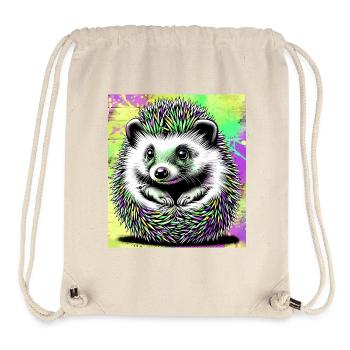 hedgehog - Stanley/Stella Recycled Gym Bag - natural - Front