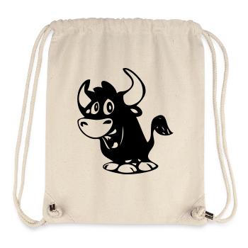 Bull - Sac à cordon recyclé Stanley/Stella - blanc naturel - Devant