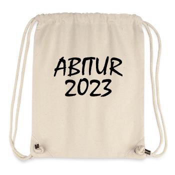 Abitur 2023 - Stanley/Stella recycelter Gym Bag - Naturweiß - Vorne