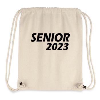 Senior 2023 - Sac à cordon recyclé Stanley/Stella - blanc naturel - Devant