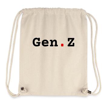 Gen. Z - Stanley/Stella recycelter Gym Bag - Naturweiß - Vorne