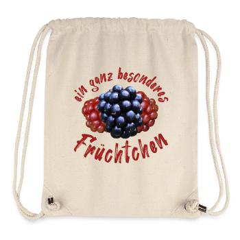 Früchtchen Brombeeren Beeren - Stanley/Stella recycelter Gym Bag - Naturweiß - Vorne
