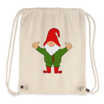 Wichtel Zwerge - Stanley/Stella recycelter Gym Bag - Naturweiß - Vorne