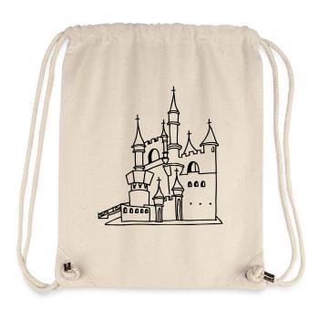 Schloss - Stanley/Stella recycelter Gym Bag - Naturweiß - Vorne