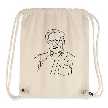 Chomsky - Stanley/Stella recycelter Gym Bag - Naturweiß - Vorne