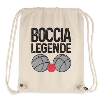 Joueur de boccia Boccia Legend Balls Boccia - Sac à cordon recyclé Stanley/Stella - blanc naturel - Devant