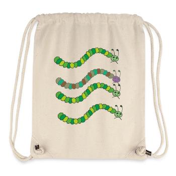 raupen vielfalt - Stanley/Stella recycelter Gym Bag - Naturweiß - Vorne