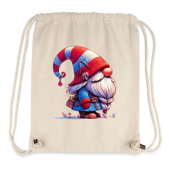 Gnome Goblin Elf - Stanley/Stella Recycled Gym Bag - natural - Front