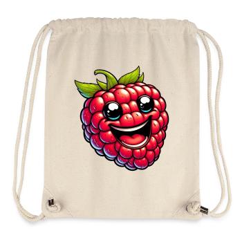 Himbeeren Himbeeren - Stanley/Stella recycelter Gym Bag - Naturweiß - Vorne