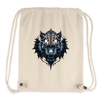 Die Kraft und Anmut des Tigers. - Stanley/Stella recycelter Gym Bag - Naturweiß - Vorne