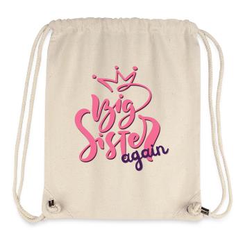 Big Sister again - Stanley/Stella Recycled Gym Bag - natural - Front