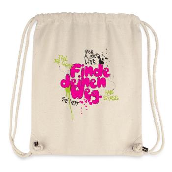 Find your way - Stanley/Stella Recycled Gym Bag - natural - Front