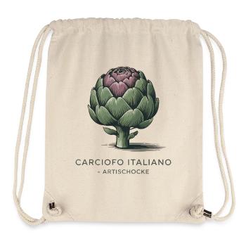 Carciofo Italiano – Artischocke - Stanley/Stella recycelter Gym Bag - Naturweiß - Vorne