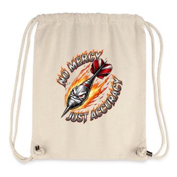 Feuerdart No Mercy Just Accuracy - Stanley/Stella recycelter Gym Bag - Naturweiß - Vorne