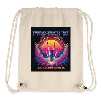 Cyber Pyro - Stanley/Stella Recycled Gym Bag - natural - Front