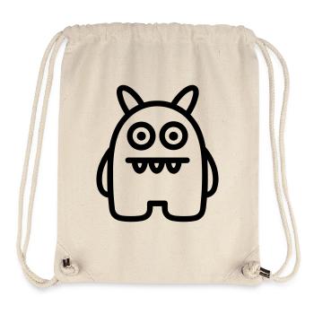 Ungeheuer - Stanley/Stella recycelter Gym Bag - Naturweiß - Vorne
