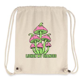 Flechten Meine Chancen Lustige Pilzkunst - Stanley/Stella recycelter Gym Bag - Naturweiß - Vorne