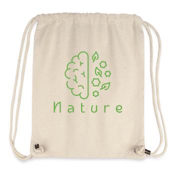Natur - Stanley/Stella recycelter Gym Bag - Naturweiß - Vorne