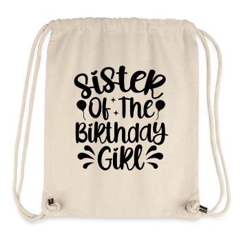Birthday Queen 4 Happy Birthday - Stanley/Stella Recycled Gym Bag - natural - Front