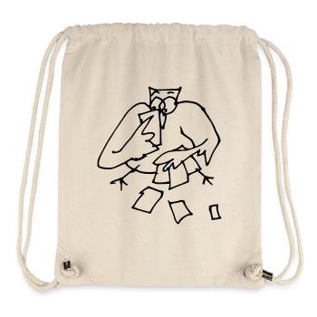 VOGI ! Karten - Stanley/Stella recycelter Gym Bag - Naturweiß - Vorne