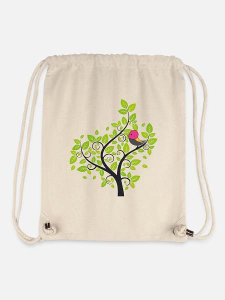 Frühling - Stanley/Stella recycelter Gym Bag - Naturweiß