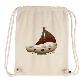 Boot - Stanley/Stella recycelter Gym Bag - Naturweiß - Vorne