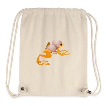 Turbo - Sac à cordon recyclé Stanley/Stella - blanc naturel - Devant