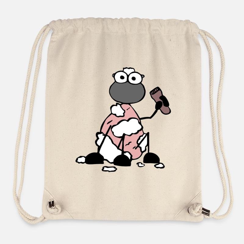 Shaved Sheep - Stanley/Stella Recycled Gym Bag - natural