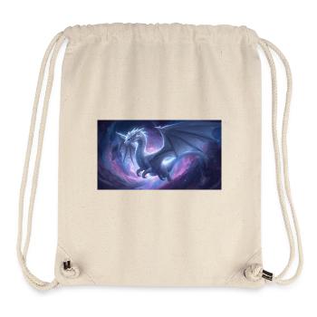 Blue-Eyes White Dragon - Stanley/Stella Recycled Gym Bag - natural - Front