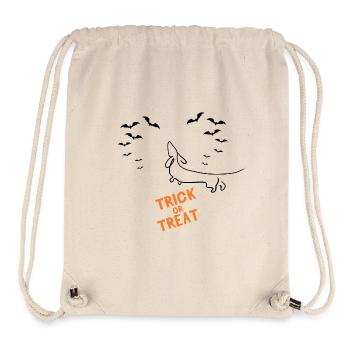 Helloween Trick or Treat - Stanley/Stella recycelter Gym Bag - Naturweiß - Vorne