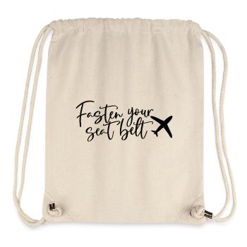 Fasting Your Belt - Stanley/Stella Recycled Gym Bag - natural - Front