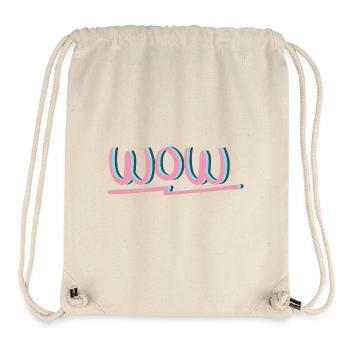 WOW Clothing & Accessories - Stanley/Stella Recycled Gym Bag - natural - Front