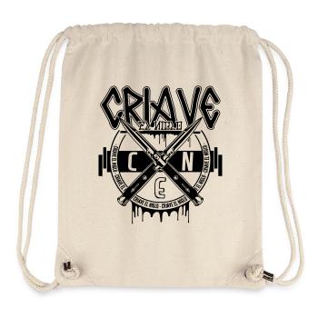 Snap Knife - Sac à cordon recyclé Stanley/Stella - blanc naturel - Devant