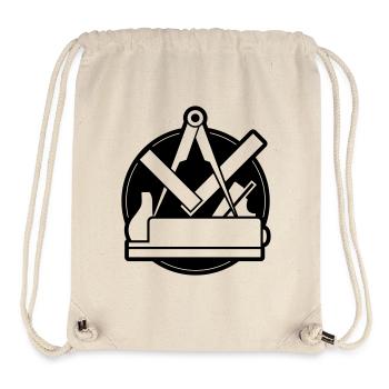 Carpenters' guild - Stanley/Stella Recycled Gym Bag - natural - Front