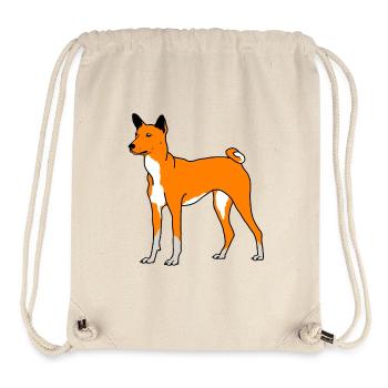Ginger Doggy - Stanley/Stella Recycled Gym Bag - natural - Front