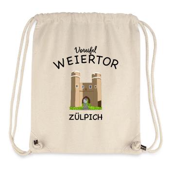 Zülpich, Weiertor, Voreifel - Stanley/Stella recycelter Gym Bag - Naturweiß - Vorne