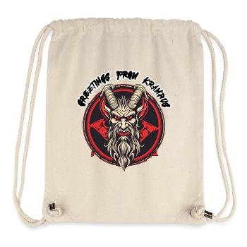 Krampus / Tradition / Culture / Winter Spirit - Stanley/Stella Recycled Gym Bag - natural - Front