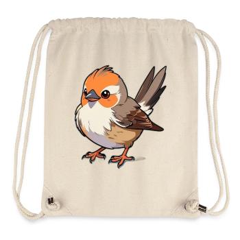 young sparrow - Stanley/Stella Recycled Gym Bag - natural - Front