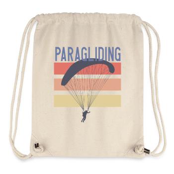 Paragliding & Gleitschirmfliegen - Stanley/Stella recycelter Gym Bag - Naturweiß - Vorne