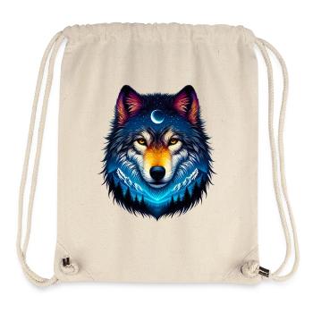 Loup - Sac à cordon recyclé Stanley/Stella - blanc naturel - Devant