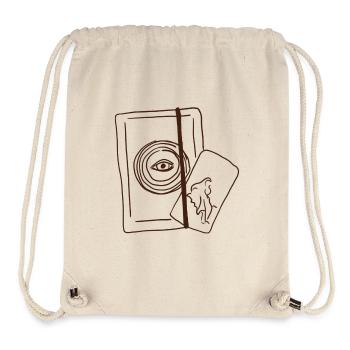 Journal & Tarot Card - Stanley/Stella Recycled Gym Bag - natural - Front