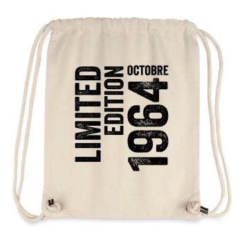 1964  - Stanley/Stella recycelter Gym Bag - Naturweiß - Vorne