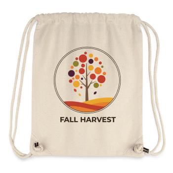 Cozy Autumn Vibes - Stanley/Stella recycelter Gym Bag - Naturweiß - Vorne